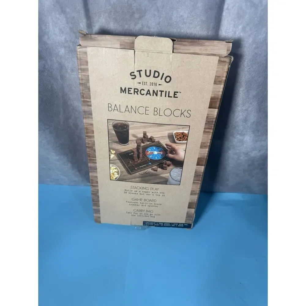 Studio Mercantile Balance Blocks Balancing Game, New Complete